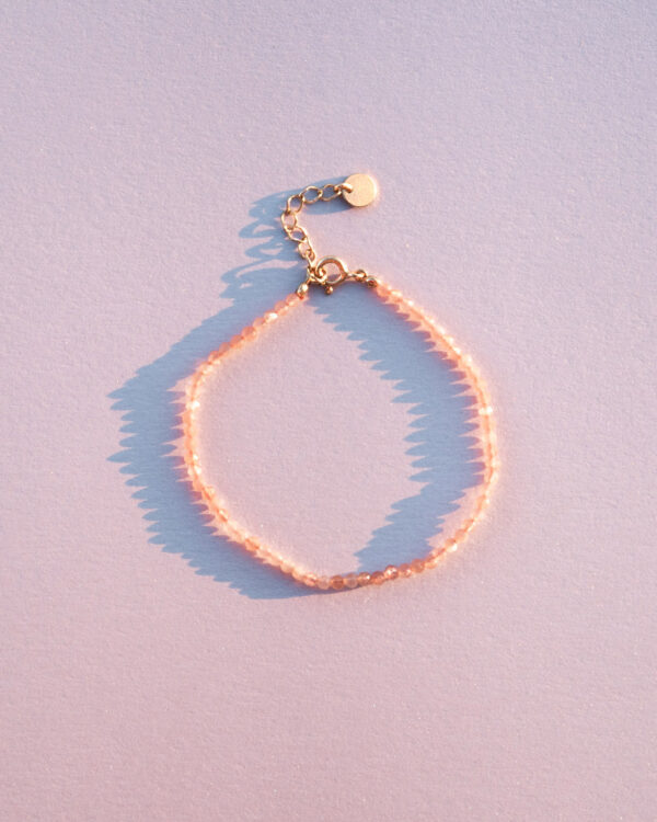 sunstone bracelet