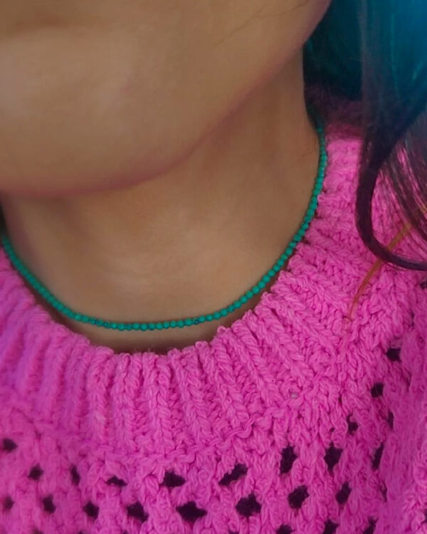 fluorescencyjny sweter różowy