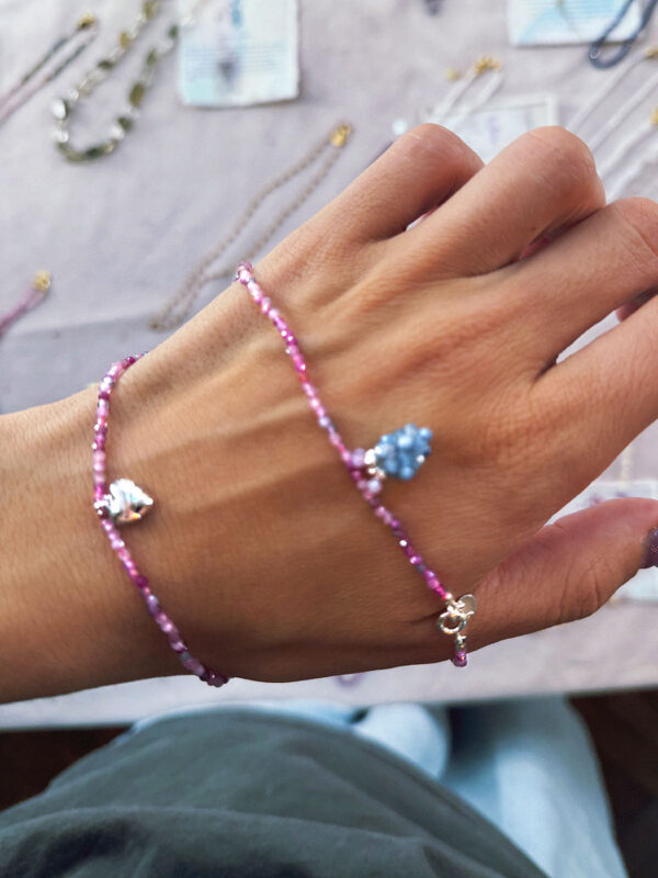 path rubin candy love natural stones ruby silver gold