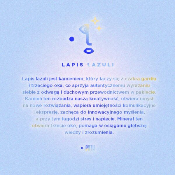jakie ma właściwości magiczne lapis lazuli