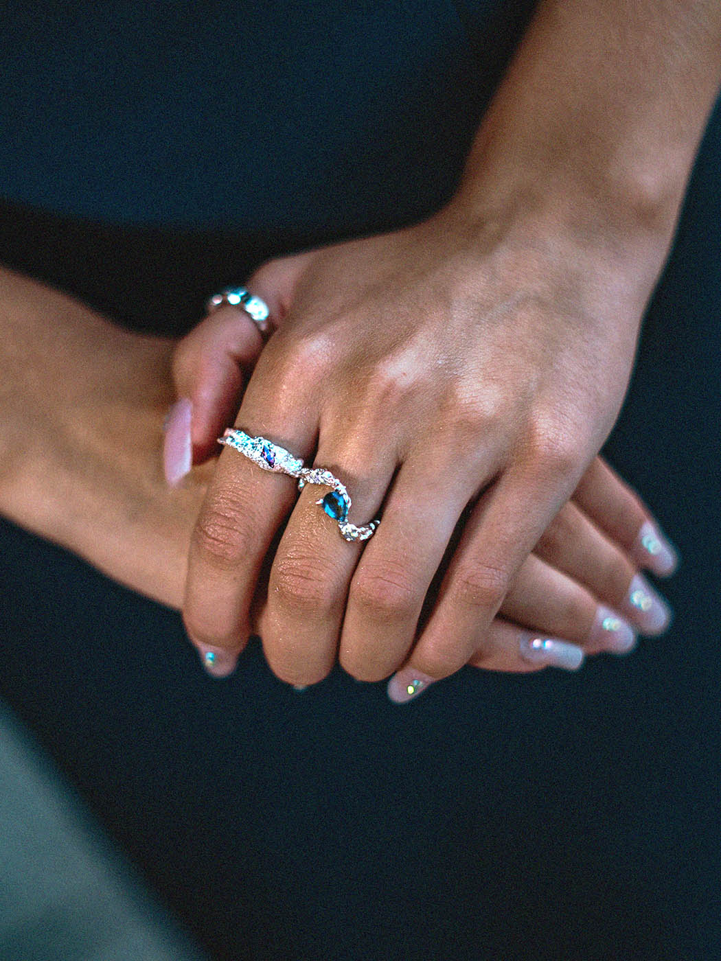 Srebro | Pierścionek WAVY - obrazek 2