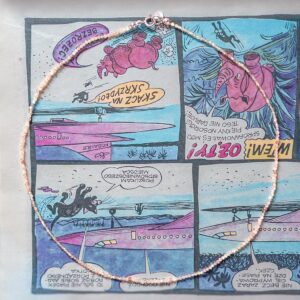 naszyjnik z cyrkonu kamienie naturalne cytryn zółty kamień