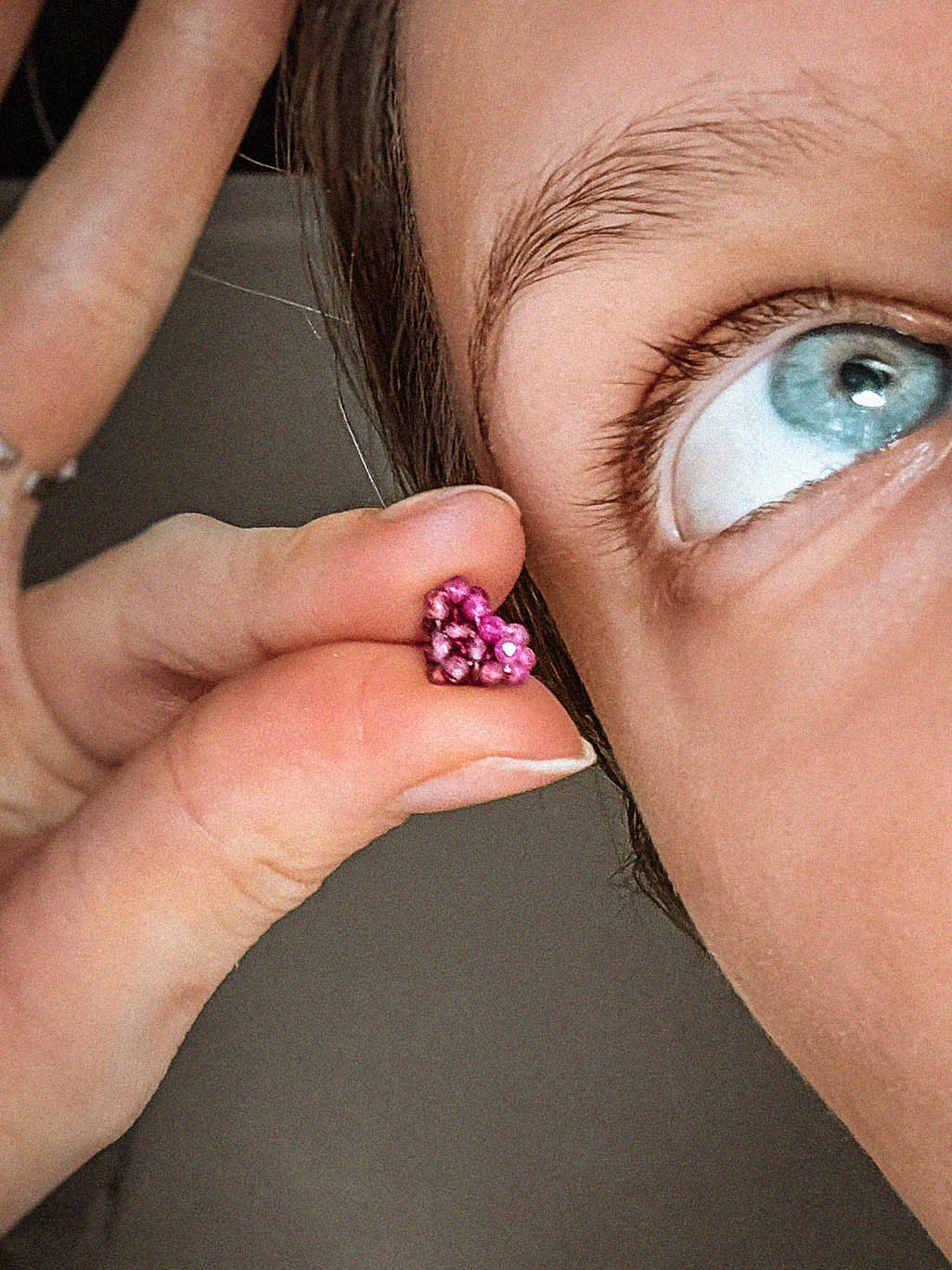 Granat | Tanzanit | Bransoletka z Sercem - obrazek 3