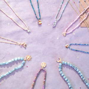 zawieszka path miłość serce srebro 925 pozłacane miś słońce księżyc gwiazdra